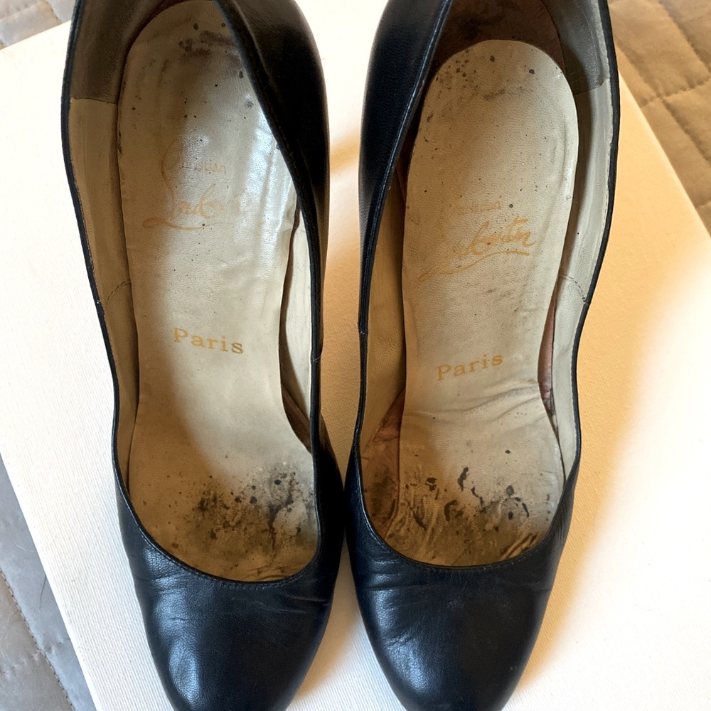 louboutin 4 inch heels